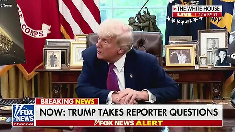 Fox News Reporter Asks Trump if He’s About to ‘Trigger an Arms Race in Space’ with ‘Golden Dome’ Project
