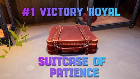 1st WIN with the Suitcase of Patience