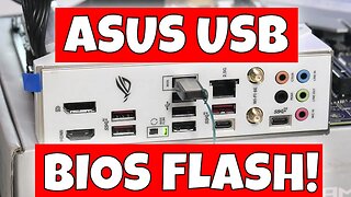 How To Use ASUS USB BIOS Flashback ROG Strix B650-A Gaming WiFi