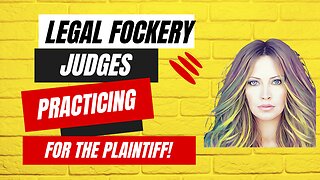 Legal Fockery! Judges Committed Crimes!