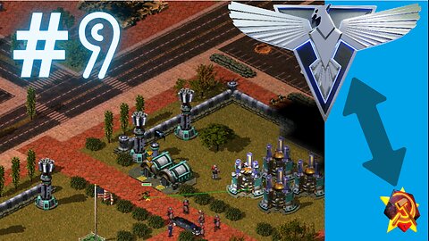 Red Alert 2 - Allied Flipped Mission - Part 9: The Fox and the Hound - Walkthrough