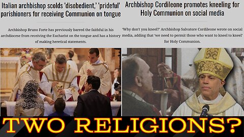 2 Religions Under 1 Church: Synodalism vs Catholicism
