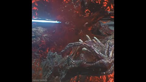 Jill confronts evil creature