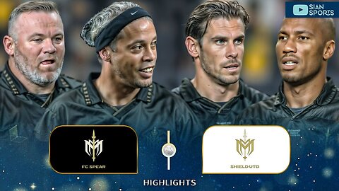 RONALDINHO, BALE, ROONEY AND OTHER LEGENDS PUT A SHOW AT THE FRIENDLY MATCH IN 2025 !