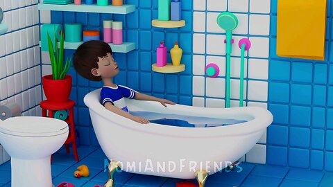 What's Going On!🤨🛁#animation #loop #funny