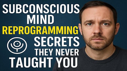 Subconscious Mind Reprogramming: This Is Why You’re Still Stuck