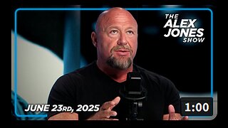 Alex Jones 6-23 FULL HISTORIC BROADCAST: Trump Signals End To Iran Conflict