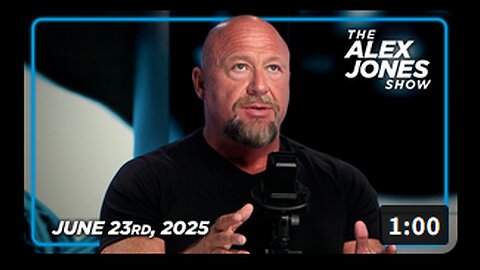 Alex Jones 6-23 FULL HISTORIC BROADCAST: Trump Signals End To Iran Conflict