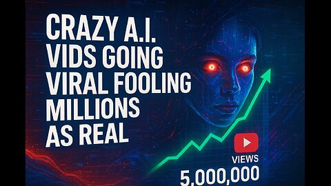 A.I. Crazy Clips - being passed off as real - fooling millions of folks. Don't fall for it