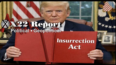 Trump Warns The Insurrectionists, What You Are Witnessing Is The War With The [DS]