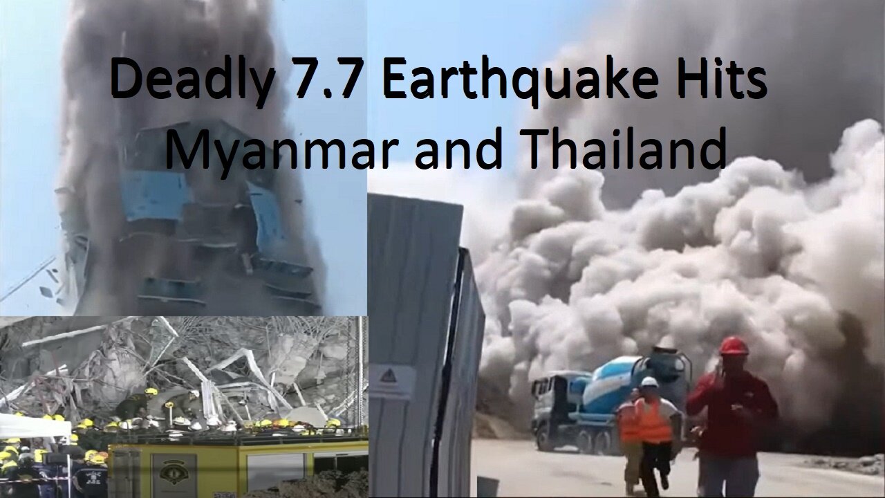 Deadly earthquake Hits Thailand and Myanmar, many injuries and deaths (Prayers)