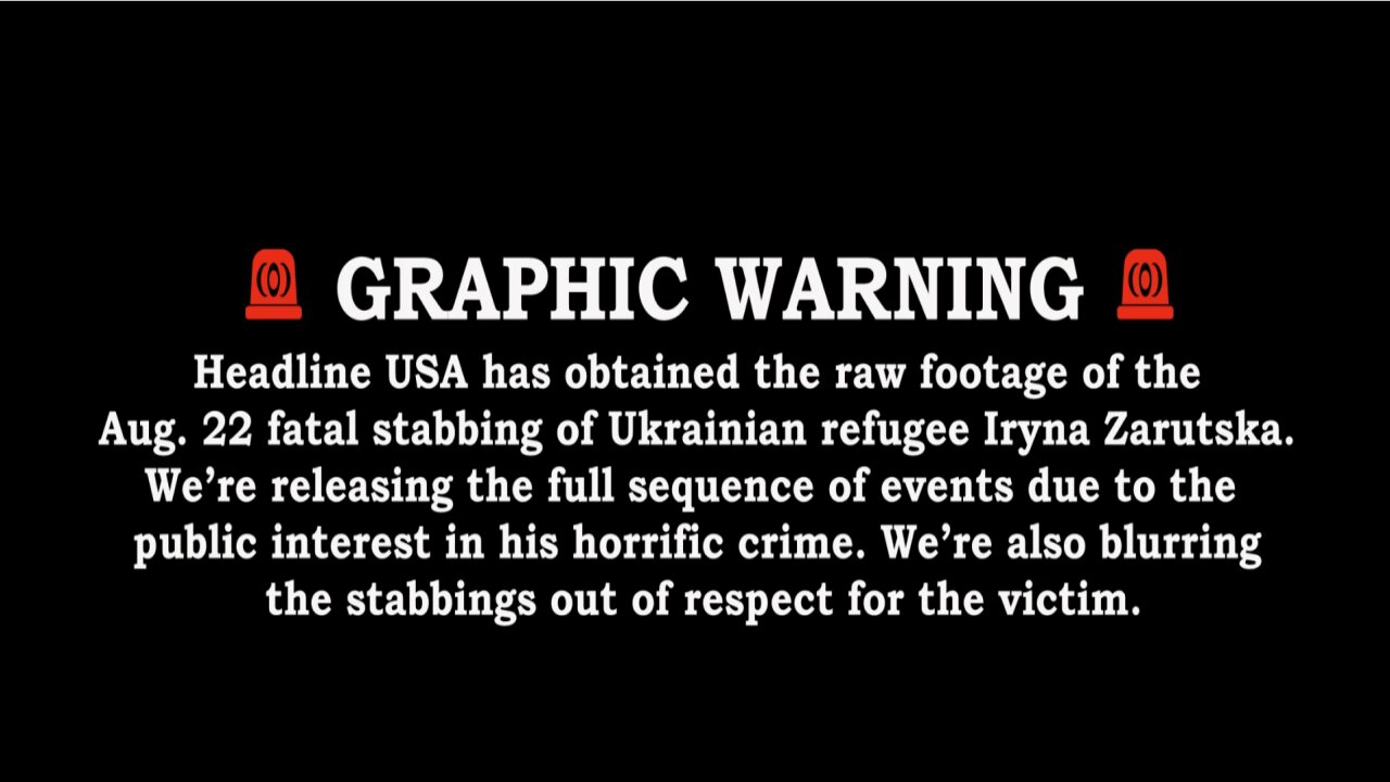 Aug. 22 Fatal Stabbing of Ukrainian Refugee Iryna Zarutska Part 2