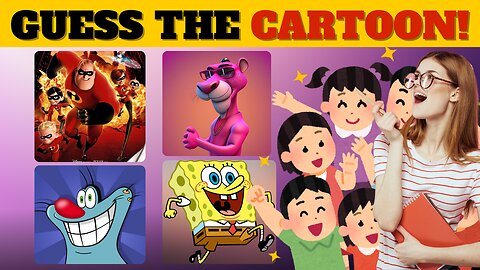 Guess These Famous Cartoons | Iconic Cartoon Quiz 2025 | Challenge for All Ages
