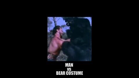 Man vs Bear Costume - I Roll It I Review It