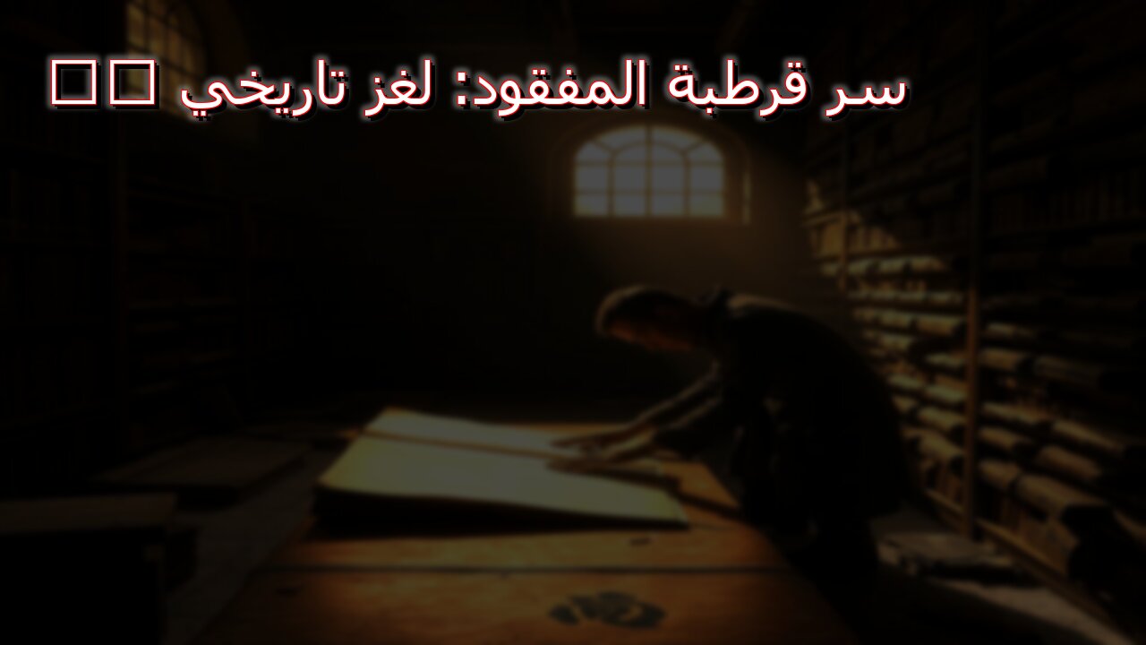 سرّ قرطبة المفقود: لغزٌ تاريخيّ ❓ #قرطبة #أسرار_أندلسية #تاريخ_إسبانيا