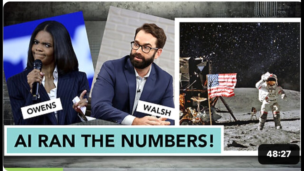Matt Walsh vs Candace Owens: Who's Right About the Moon Landing?