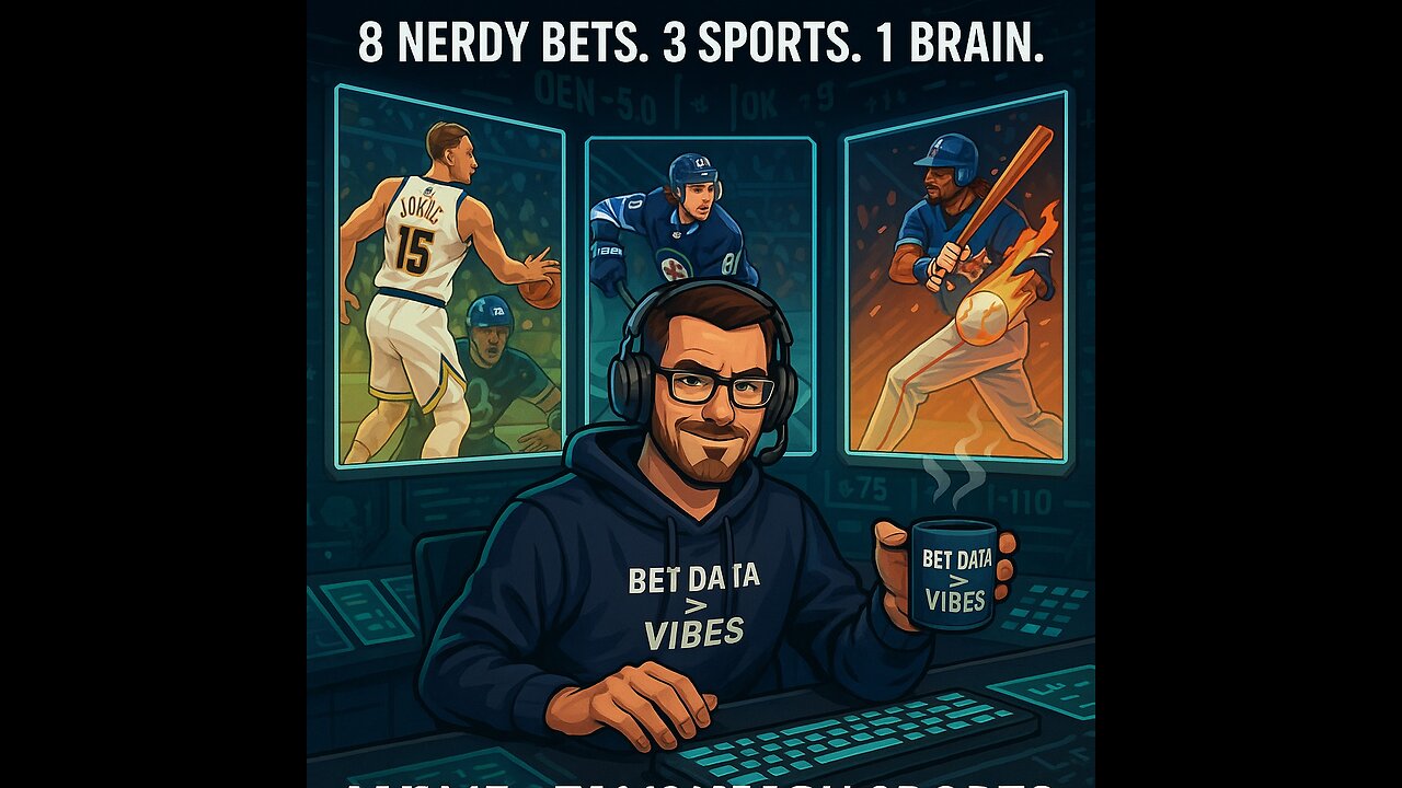 Jokic Dimes & NHL Violence: Vasil’s 8-Leg Betting Lab (May 15)