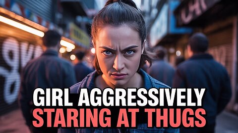 She Stared Down Hood Dudes… Their Reactions Were INSANE! 😳🔥