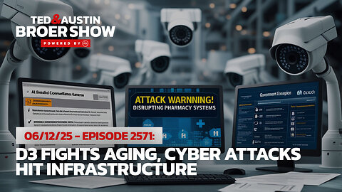 06/12/25 CDC Takes Pfizer Money: D3 Fights Aging, Cyber Attacks Hit Infrastructure