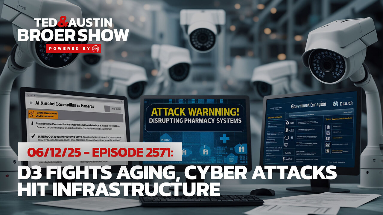 06/12/25 CDC Takes Pfizer Money: D3 Fights Aging, Cyber Attacks Hit Infrastructure