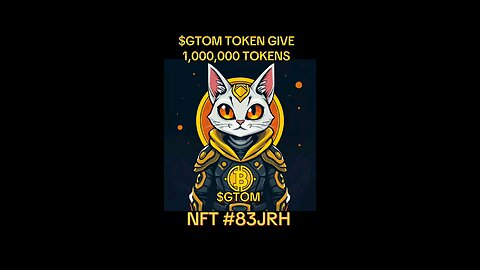 🎨 NFT #83JRH Born in the memeverse. Powered by $GTOM TOKEN 🐱💰