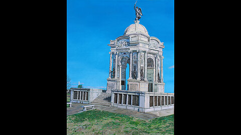 The State Of Pennsylvania Monument Paint Process