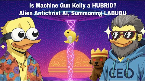 Machine Gun Kelly HUBRID, Alien Antichrist AI, Summon LABUBU | CCNT 867