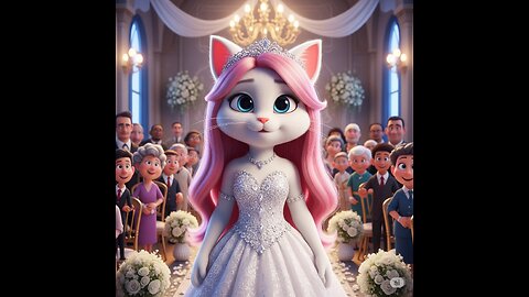 She Said 'NO' at the Altar – 3D Cat Escapes the Wedding
