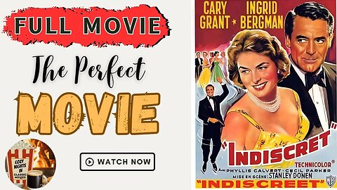 Indiscreet 1958 | Cary Grant | Ingrid Bergman | Comedy Romance | English FULL MOVIE