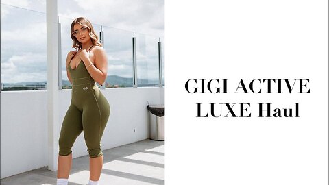 GIGI ACTIVE LUXE Haul !! | Lilith Cavaliere x