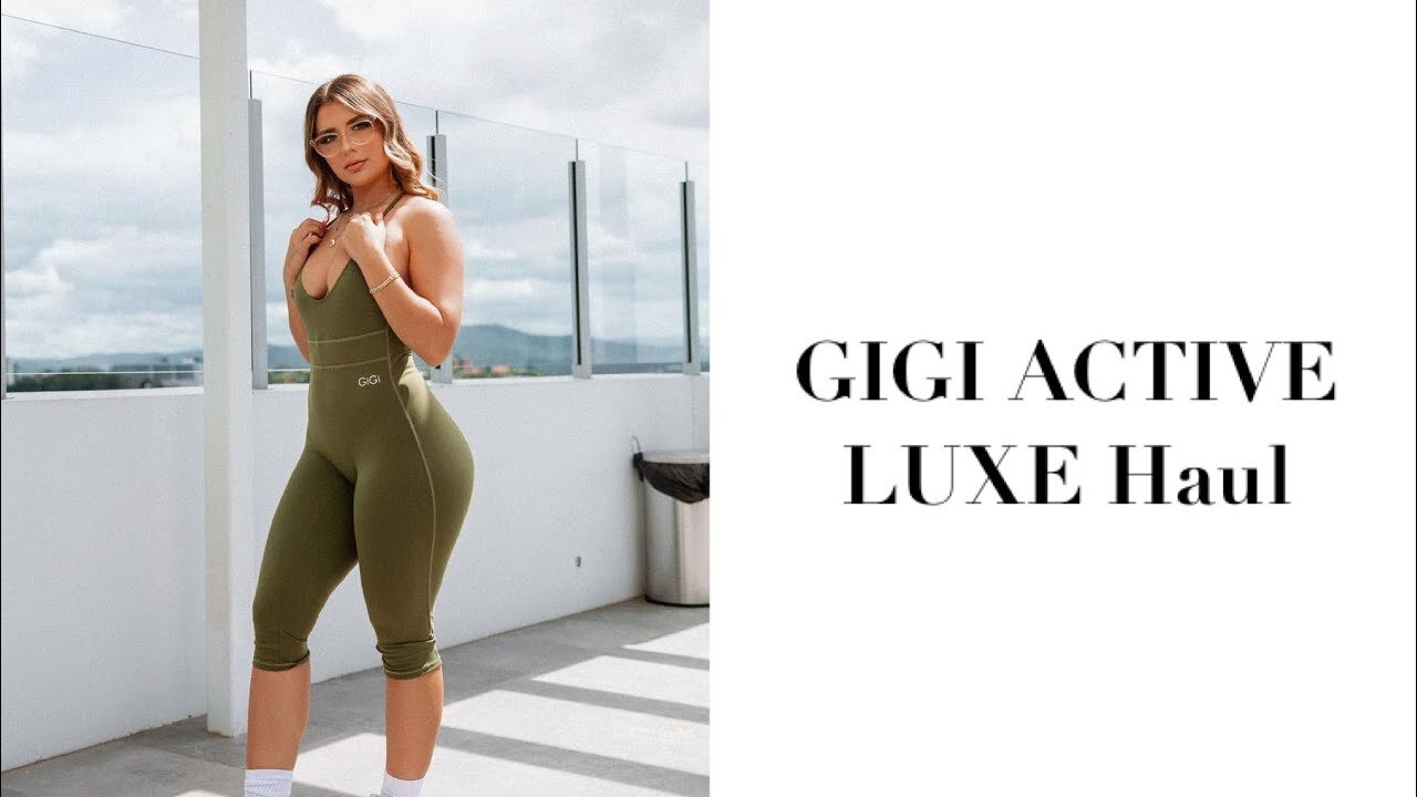 GIGI ACTIVE LUXE Haul !! | Lilith Cavaliere x