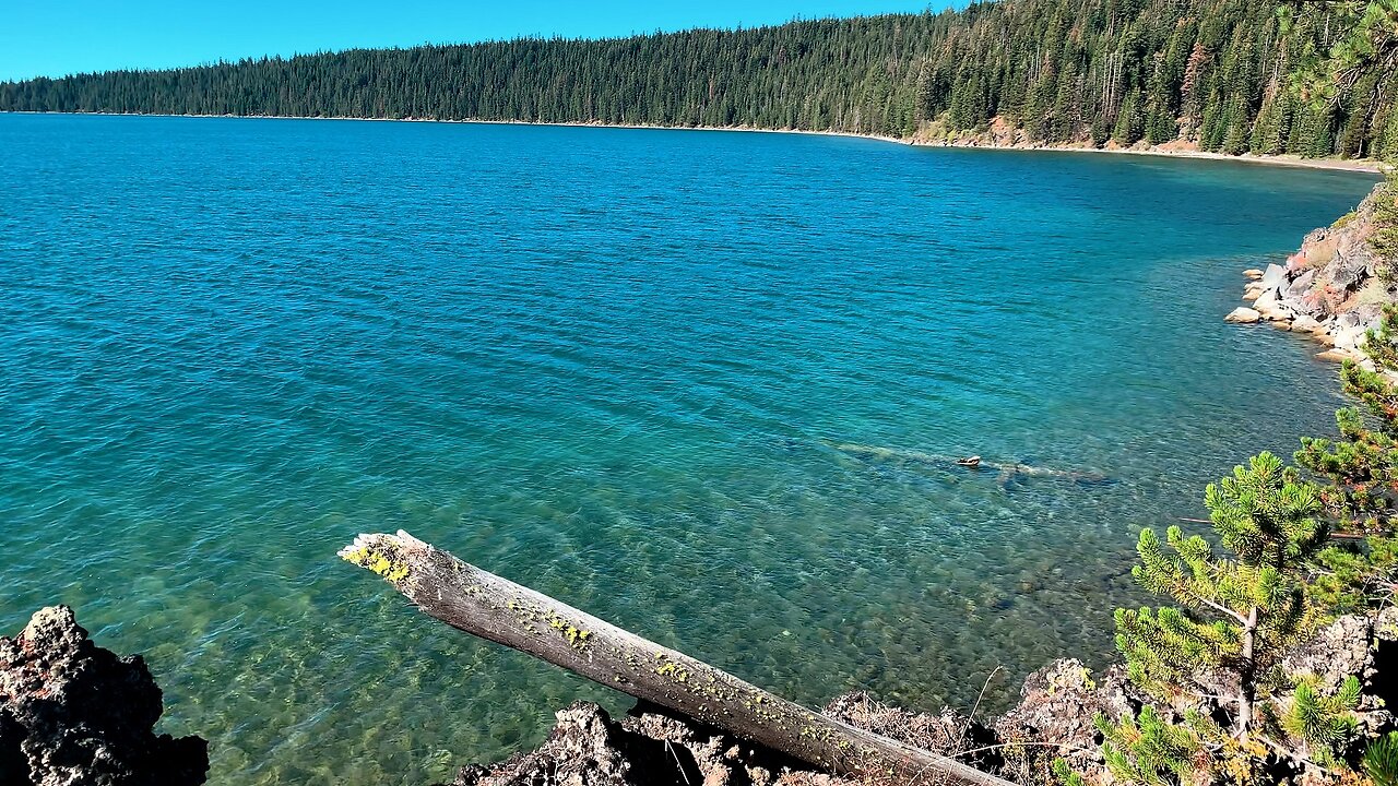 (4K UHD) Hiking Paulina Lakeshore 12 Mile Grand Loop (E10) | Newberry National Volcanic Monument