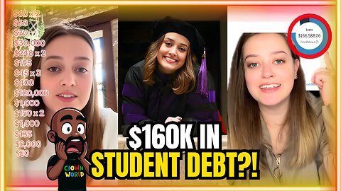 $160K IN STUDENT LOAN DEBT TO BE A LAWYER?!