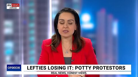 Lefties losing it: Sky News host reacts to 'hilarious' footage of professor getting arrested