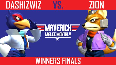 DaShizWiz (Falco) vs. Zion (Fox) - Winners Finals | The Maverick Melee Monthly