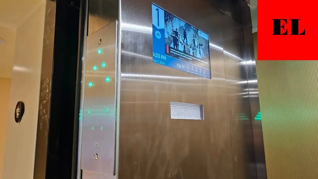Overkill NEW Thyssenkrupp Evolution 200 Traction Parking Elevators - Ceasars Virginia (Danville, VA)