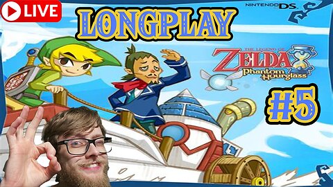 🔴 Zelda Phantom Hourglass! First Playthrough! PART 5!! Real Nintendo DS Footage! 1440p!