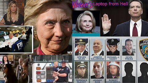( -0985 ) Notice the Weiner Laptop Content is Still Unreleased? - Liz Crokin & John Solomon, "FBI Agents Obstructed Justice..." Re the Laptop of Weiner, Huma & 'Hellraiser Hillary' [18+ For Disturbing Talk]