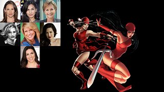Animated Voice Comparison- Elektra (Daredevil)
