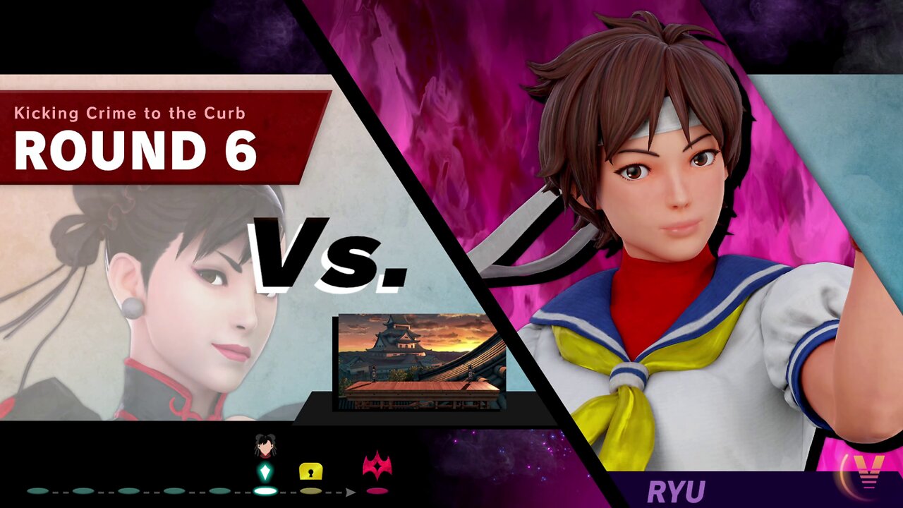 Chun-Li (Black Outfit) vs SSBU Classic Mode Quickie -By SquidEnthusiast