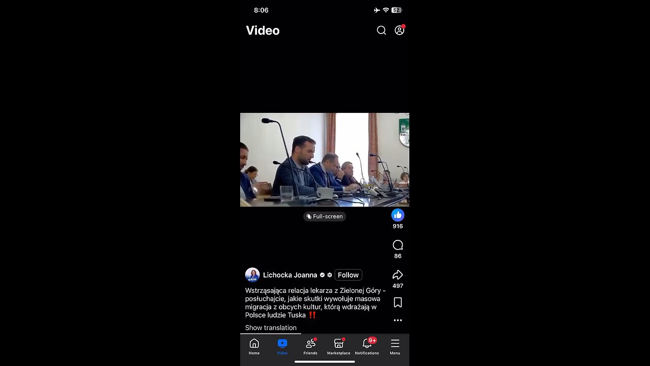 In Polish : migrants in Poland