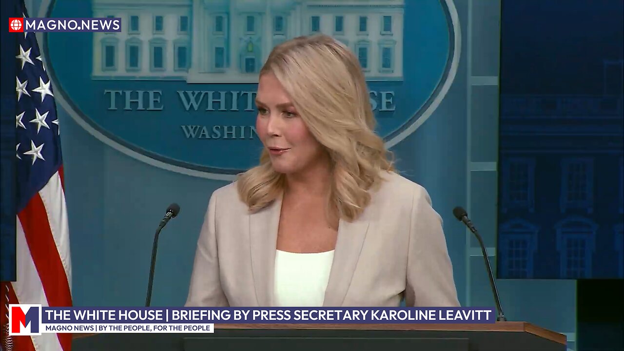 The White House | Briefing by Press Secretary Karoline Leavitt on April Fools' Day 2025 [LIVE]