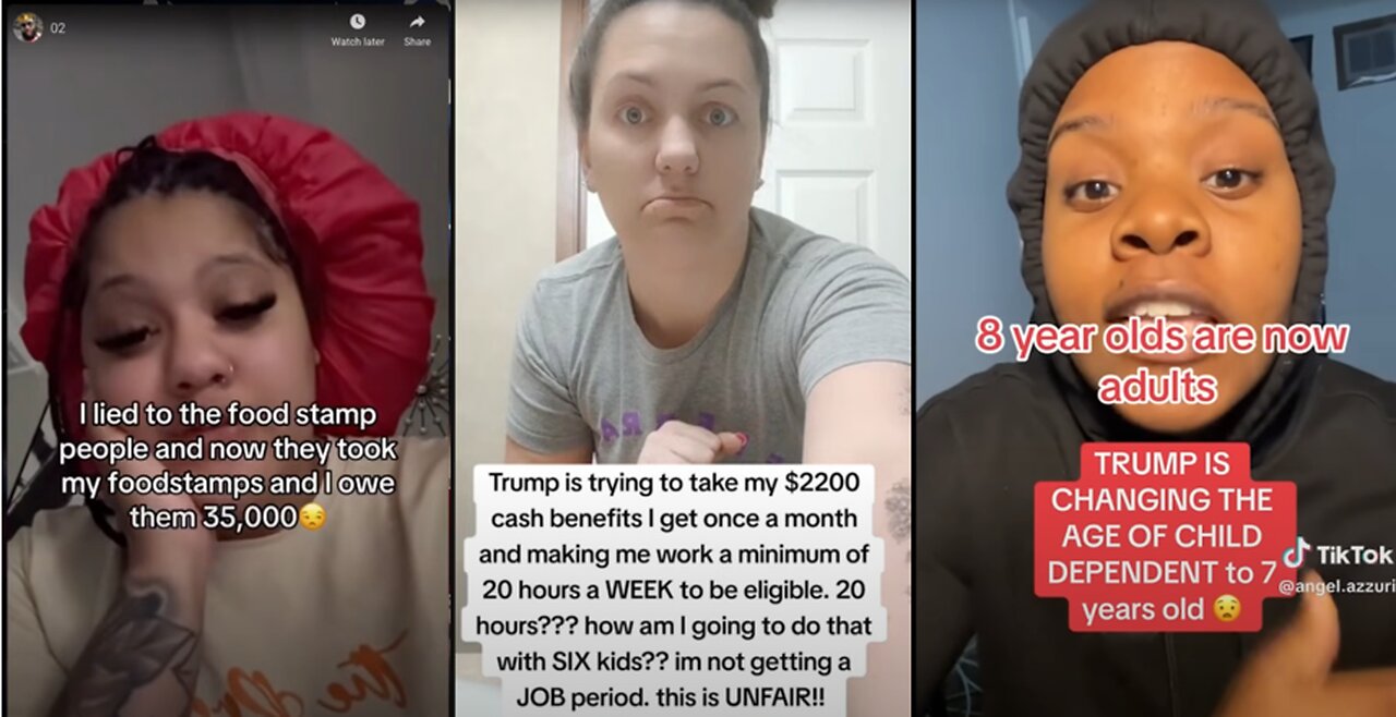 Trump Made These Welfare Queens Reveal Their True Colors.