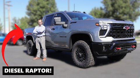 Chevy's Diesel Raptor! //2026 Chevy Silverado 2500 ZR2//