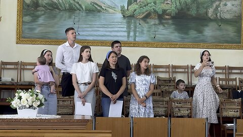 Великий Бог! Когда на мир смотрю я… Общее пение.