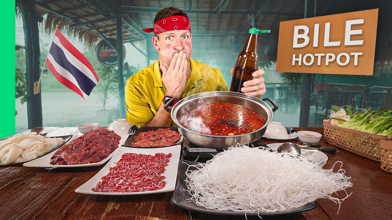 I Ate Thailand's Most Bizarre Noodle Dish!!