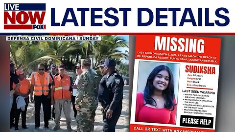 Search continues for missing college student in Punta Cana | LiveNOW from FOX 51K views