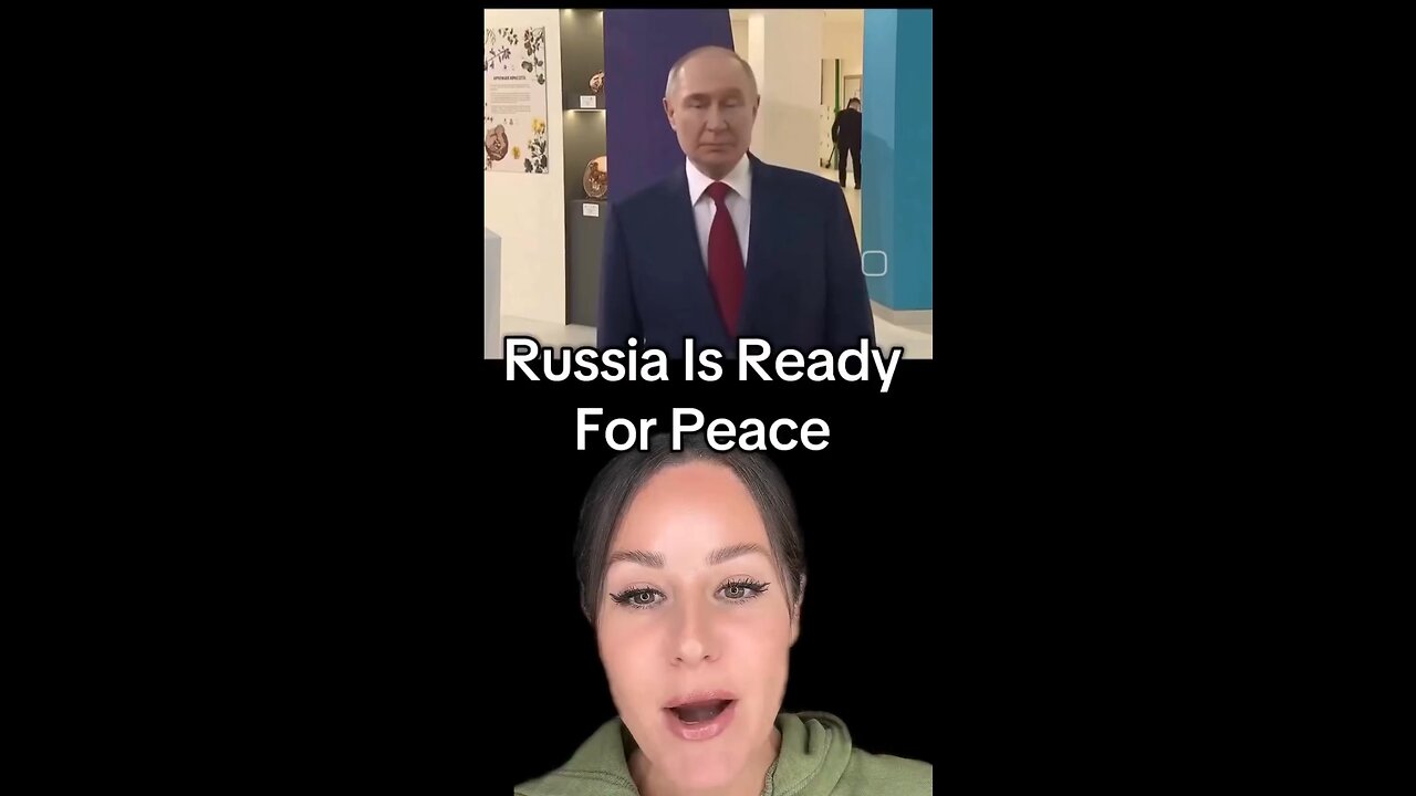 Captioned - Russia is ready for peace