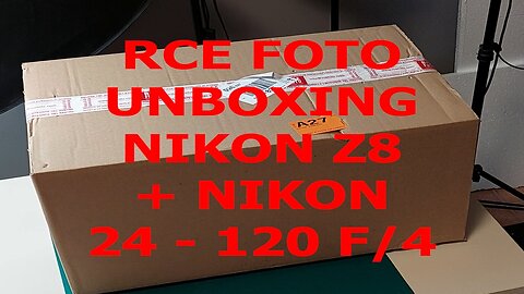 Unboxng Nikon z8 + 24-120 f/4 #nikon #z8 #nikonz8 #photography #unboxing #nikonphotography #rce