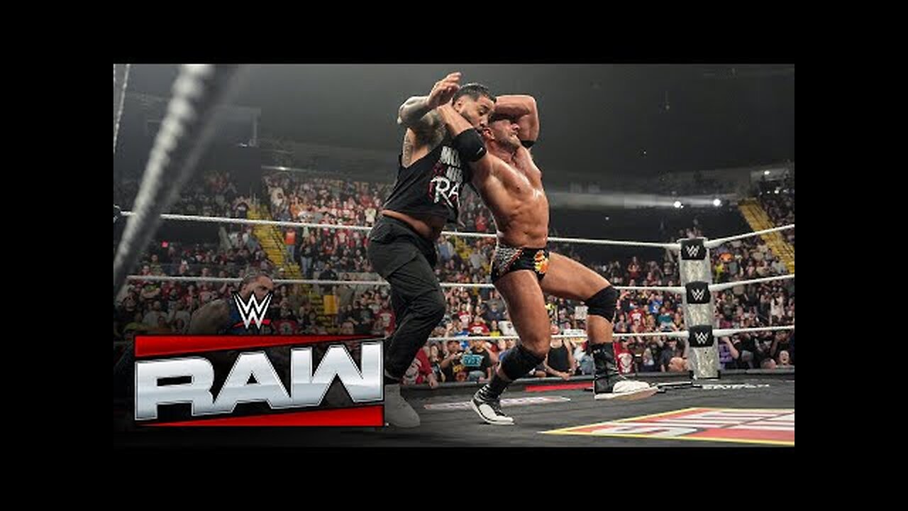 LA Knight blasts Jey Uso with a BFT_ Raw highlights, Sept. 15, 2025